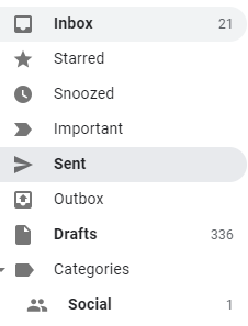 sync sent items between mailbird and gmail